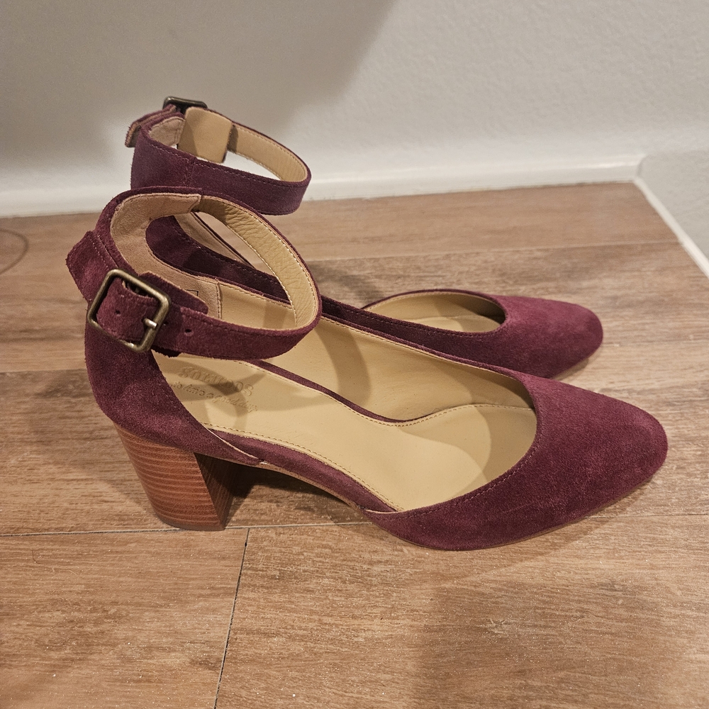Soludos "Gemma" Suede Heels